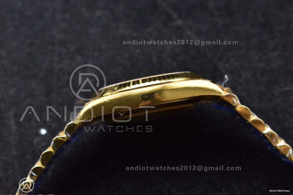 YG QuickDry on Weight) 661 1:1 Day VR3255 Edition 228238 President Gold (Gain Dial Bracelet Date Best THBF 40 0421